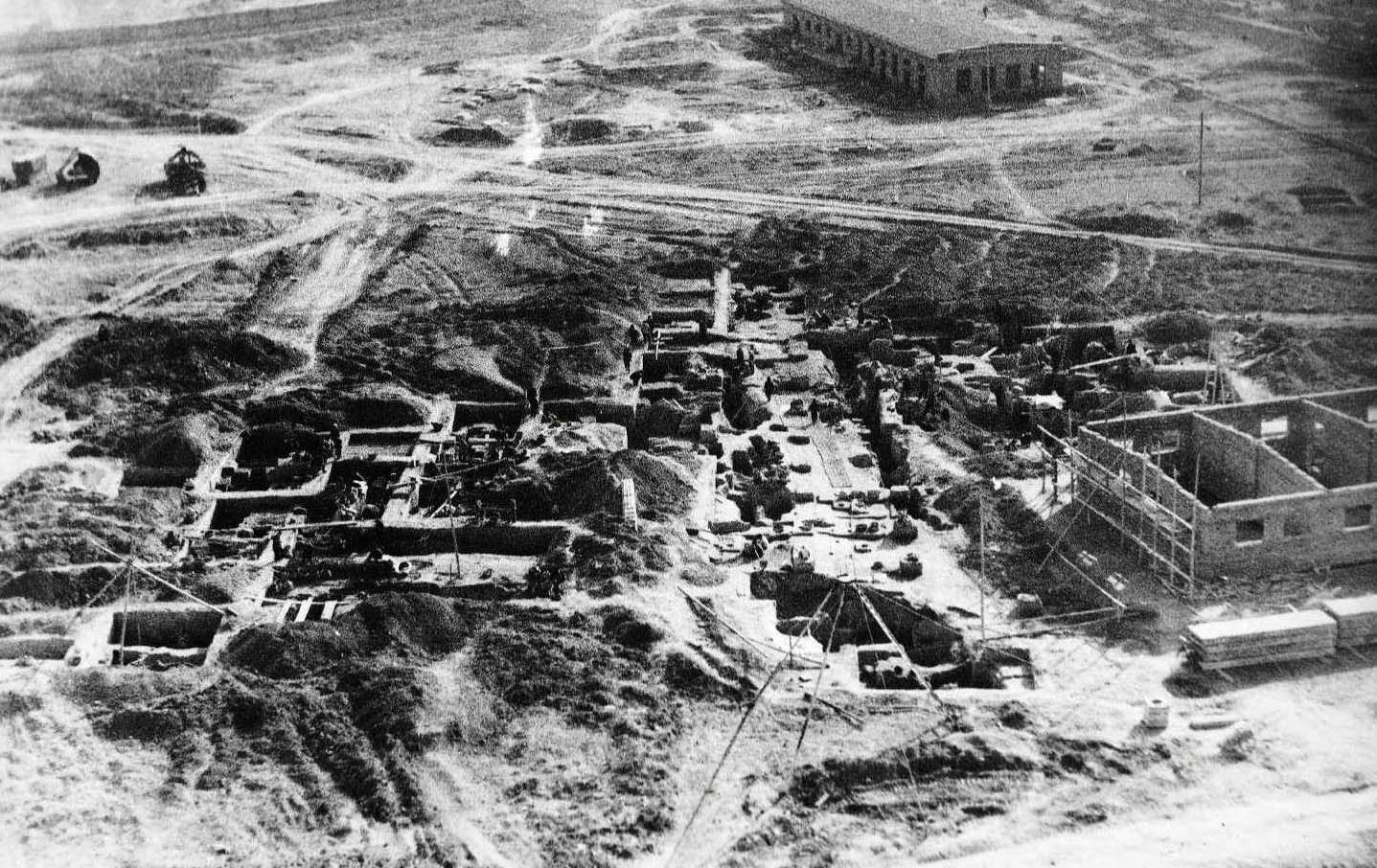 侯马晋国遗址——铸铜遗址发掘现场(1965年)
